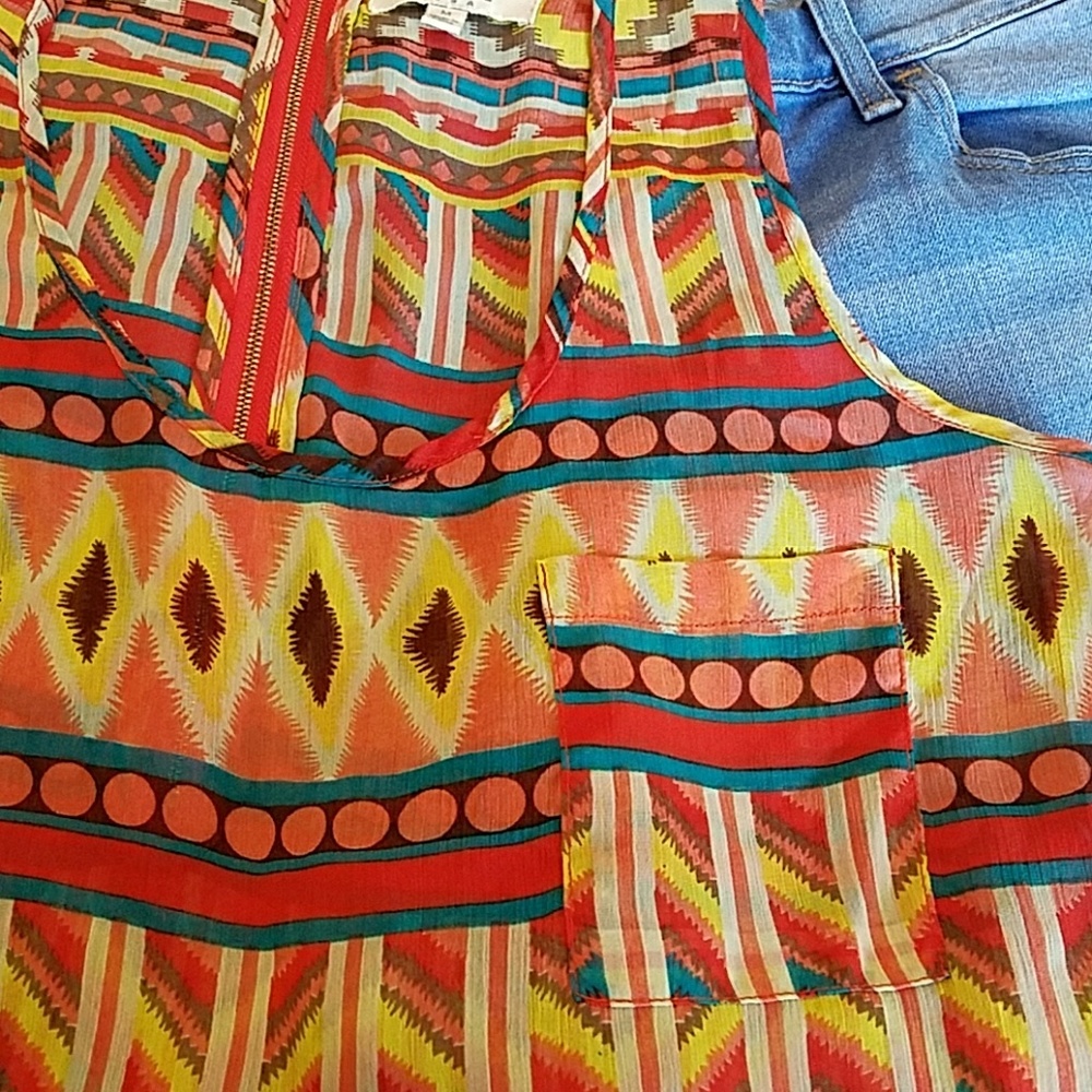 Umgee Aztec Tank - Picture 4 of 6